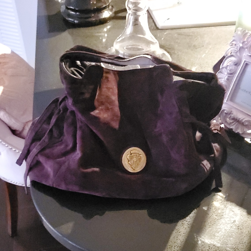 Gucci Hysteria  suede purple authentic